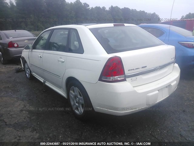 1G1ZT61856F256672 - 2006 CHEVROLET MALIBU MAXX LT WHITE photo 3