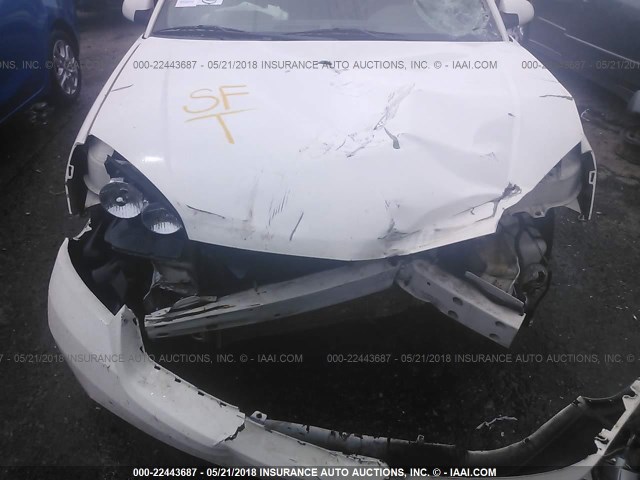 1G1ZT61856F256672 - 2006 CHEVROLET MALIBU MAXX LT WHITE photo 6