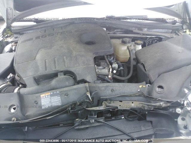 1G1ZB5E18BF296295 - 2011 CHEVROLET MALIBU LS 银色 照片 10