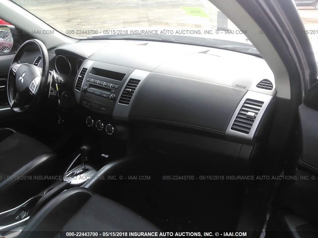 JA4JS4AX8BU013036 - 2011 MITSUBISHI OUTLANDER XLS GRAY photo 5