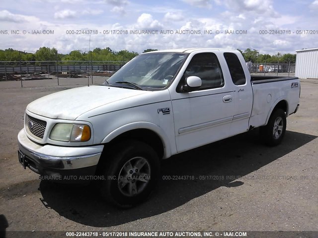 1FTRX18W13NA90736 - 2003 FORD F150 WHITE photo 2