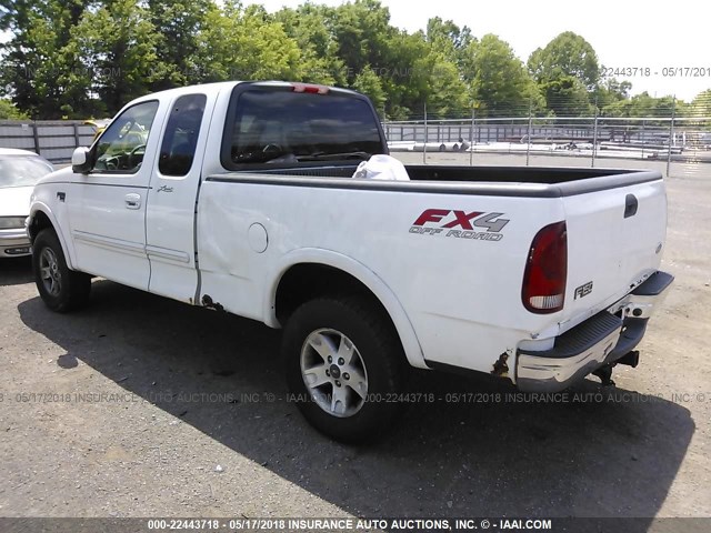 1FTRX18W13NA90736 - 2003 FORD F150 WHITE photo 3