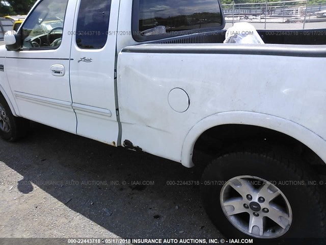 1FTRX18W13NA90736 - 2003 FORD F150 WHITE photo 6