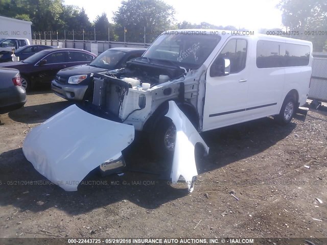 5BZAF0AA0HN852440 - 2017 NISSAN NV 3500/S/SV/SL WHITE photo 2