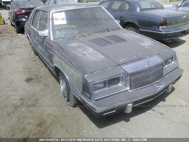 1C3BT56E8FC312823 - 1985 CHRYSLER NEW YORKER BROWN photo 6