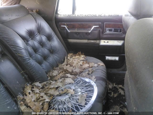 1C3BT56E8FC312823 - 1985 CHRYSLER NEW YORKER BROWN photo 8