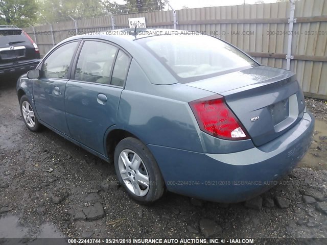 1G8AZ55F57Z130411 - 2007 SATURN ION LEVEL 2 Yaşıl foto 3