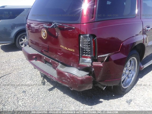1GYEK63N62R173430 - 2002 CADILLAC ESCALADE LUXURY Tünd qırmızı foto 6