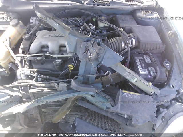 1G1NE52JX3M725928 - 2003 CHEVROLET MALIBU LS GREEN photo 10