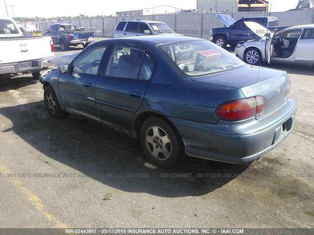 1G1NE52JX3M725928 - 2003 CHEVROLET MALIBU LS GREEN photo 3