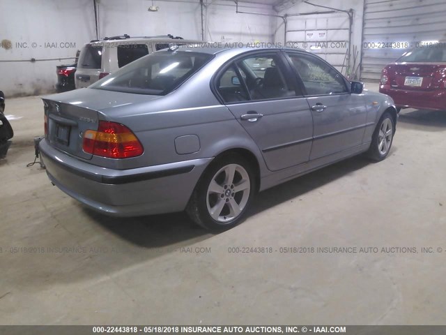 WBAEU33465PF63546 - 2005 BMW 325 XI GRAY photo 4