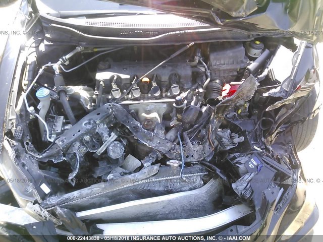 2HGFG3B05DH501165 - 2013 HONDA CIVIC EXL Qara foto 10