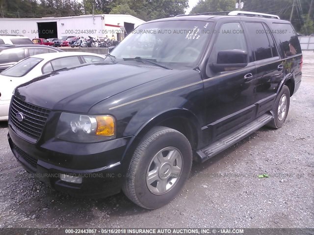 1FMPU19596LA74947 - 2006 FORD EXPEDITION LIMITED BLACK photo 2