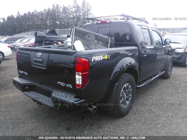 1N6AD0EV7FN728856 - 2015 NISSAN FRONTIER S/SV/SL/PRO-4X BLACK photo 4