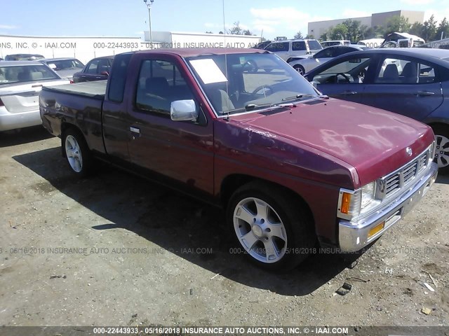 1N6SD16S3TC384271 - 1996 NISSAN TRUCK KING CAB SE/KING CAB XE MAROON photo 1