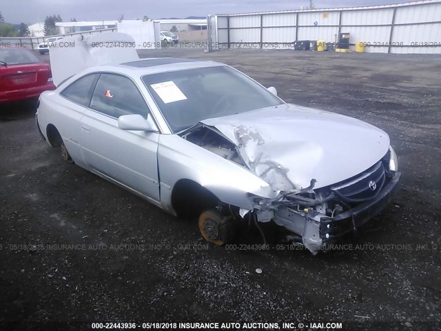 2T1CF28P4XC124958 - 1999 TOYOTA CAMRY SOLARA SE/SLE SILVER photo 1