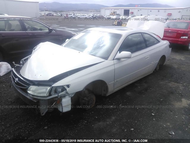 2T1CF28P4XC124958 - 1999 TOYOTA CAMRY SOLARA SE/SLE ვერცხლისფერი ფოტო 2