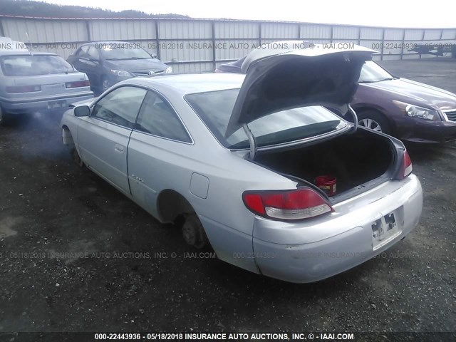 2T1CF28P4XC124958 - 1999 TOYOTA CAMRY SOLARA SE/SLE ვერცხლისფერი ფოტო 3