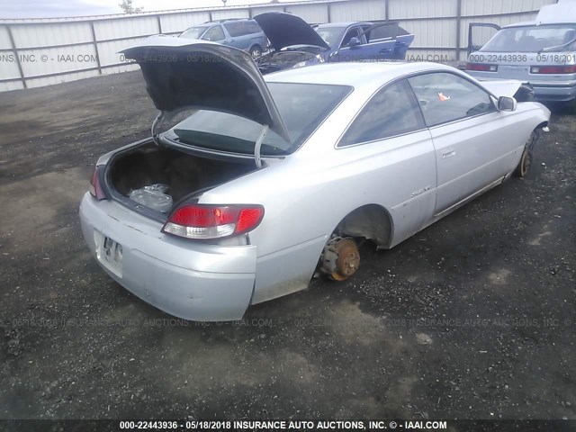 2T1CF28P4XC124958 - 1999 TOYOTA CAMRY SOLARA SE/SLE SILVER photo 4