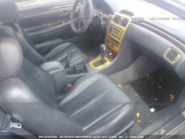 2T1CF28P4XC124958 - 1999 TOYOTA CAMRY SOLARA SE/SLE ვერცხლისფერი ფოტო 5