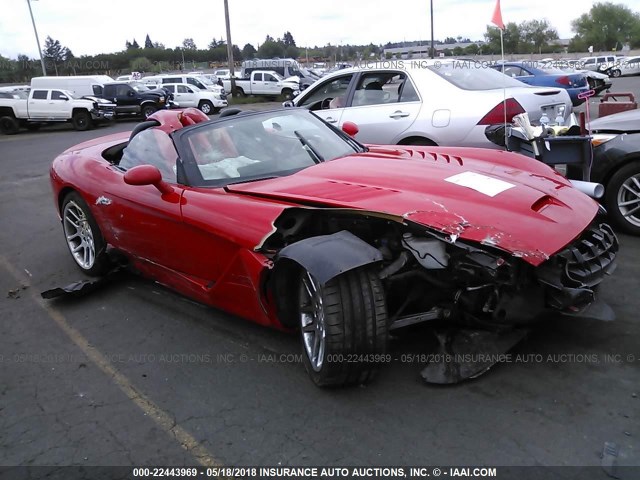 1B3JR65Z33V500182 - 2003 DODGE VIPER SRT-10 RED photo 1