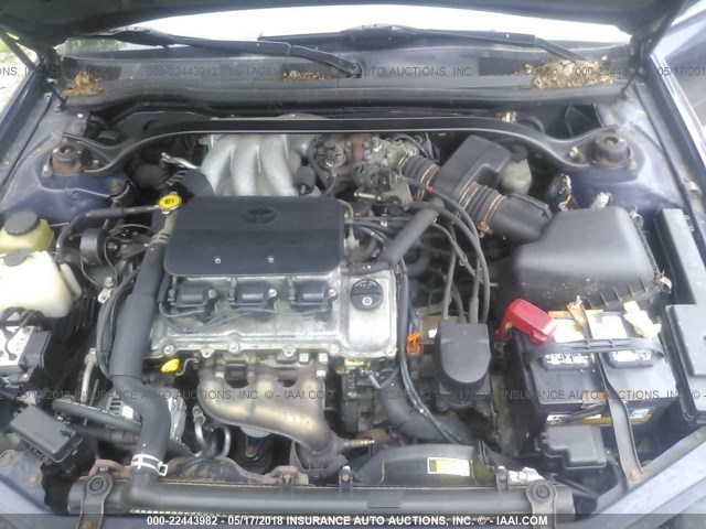 2T1CF28PX2C591715 - 2002 TOYOTA CAMRY SOLARA SE/SLE ლურჯი ფოტო 10