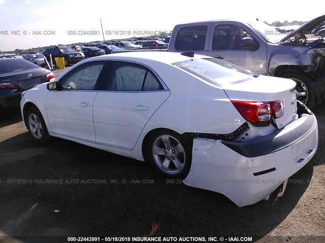 1G11A5SL1FF235088 - 2015 CHEVROLET MALIBU LS WHITE photo 3