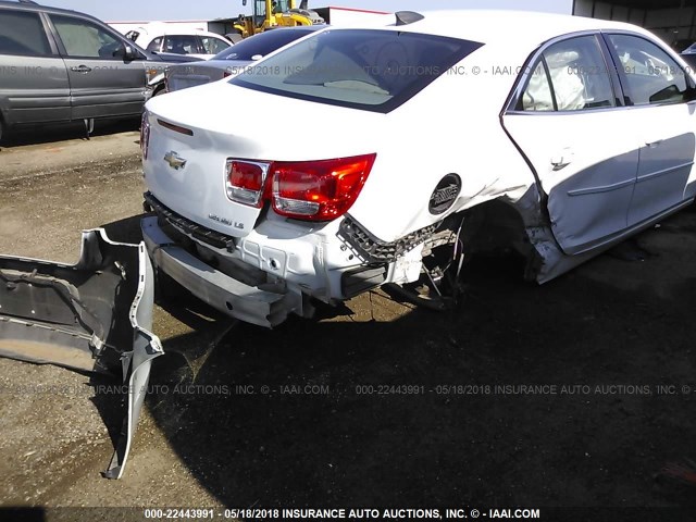 1G11A5SL1FF235088 - 2015 CHEVROLET MALIBU LS WHITE photo 6