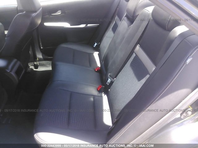 4T1BF1FK7CU072845 - 2012 TOYOTA CAMRY SE/LE/XLE BLACK photo 8