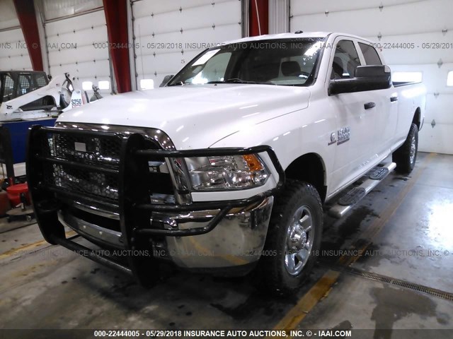 3C63R3GL0EG124753 - 2014 RAM 3500 ST WHITE photo 2