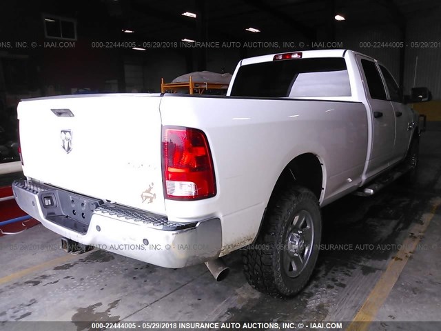 3C63R3GL0EG124753 - 2014 RAM 3500 ST WHITE photo 4