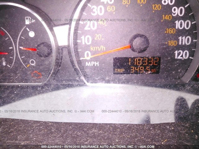 1G8AN12F25Z142117 - 2005 SATURN ION LEVEL 2 RED photo 7