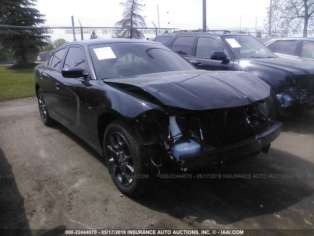 2C3CDXJG8JH203662 - 2018 DODGE CHARGER GT BLACK photo 1