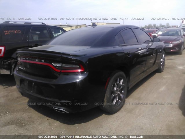 2C3CDXJG8JH203662 - 2018 DODGE CHARGER GT BLACK photo 4