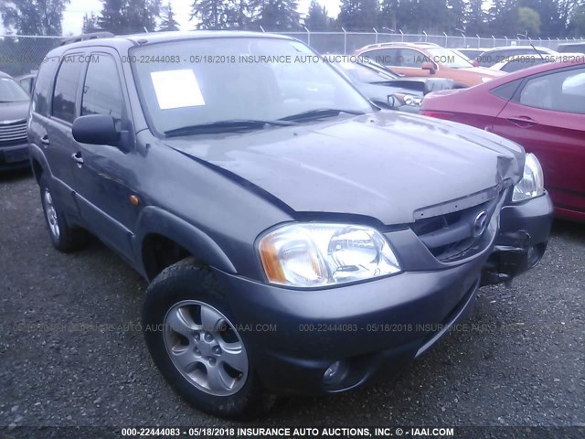4F2CZ06154KM14663 - 2004 MAZDA TRIBUTE ES 灰色 照片 1