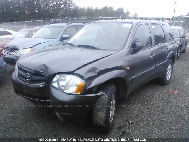 4F2CZ06154KM14663 - 2004 MAZDA TRIBUTE ES 灰色 照片 2