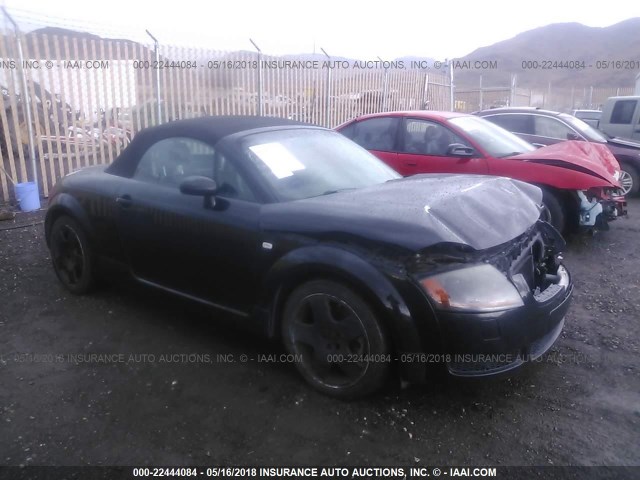 TRUUT28N811004450 - 2001 AUDI TT QUATTRO BLACK photo 1