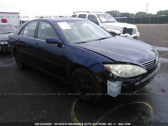 4T1BF32KX6U115208 - 2006 TOYOTA CAMRY LE/XLE/SE ლურჯი ფოტო 1