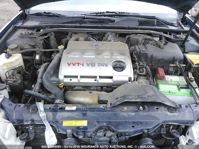 4T1BF32KX6U115208 - 2006 TOYOTA CAMRY LE/XLE/SE ლურჯი ფოტო 10