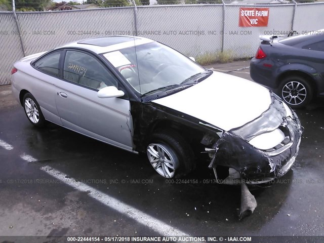 1G8ZY12721Z256552 - 2001 SATURN SC2 SILVER photo 1