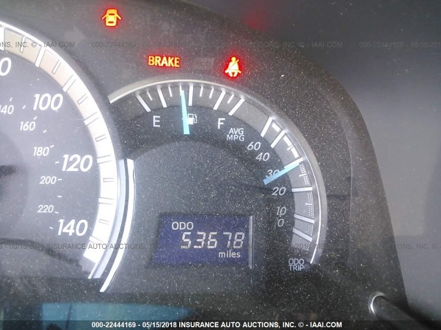 4T1BF1FK9EU360675 - 2014 TOYOTA CAMRY L/SE/LE/XLE Dark Blue photo 7