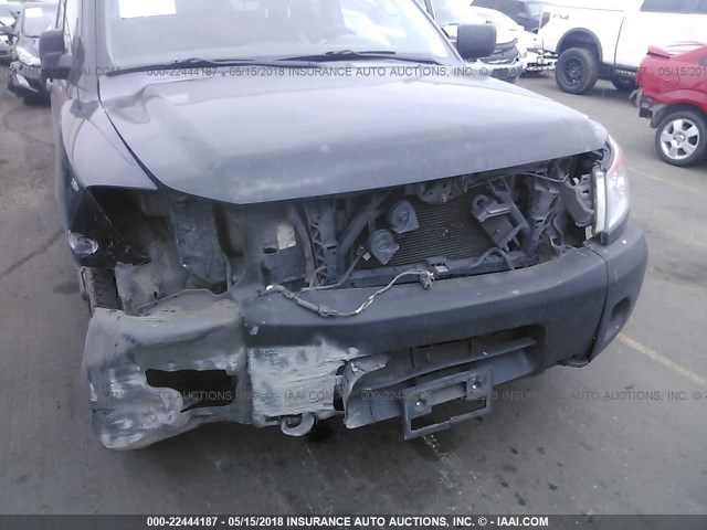 1N6AA06E98N330462 - 2008 NISSAN TITAN XE/SE/LE BLACK photo 6