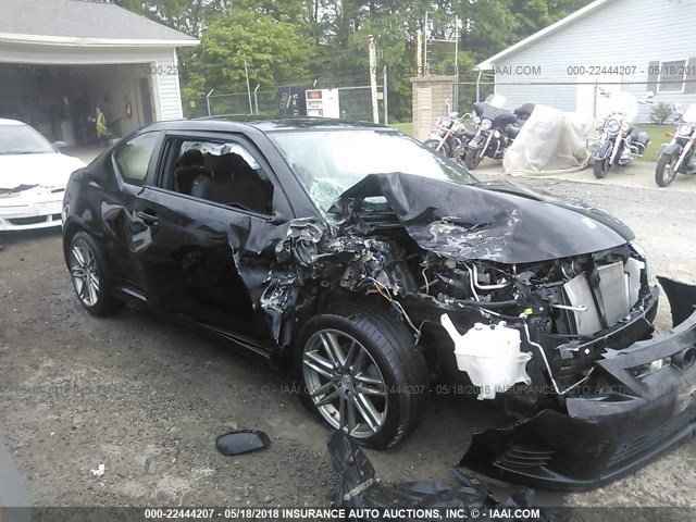 JTKJF5C70D3054677 - 2013 TOYOTA SCION TC 黑色 照片 1