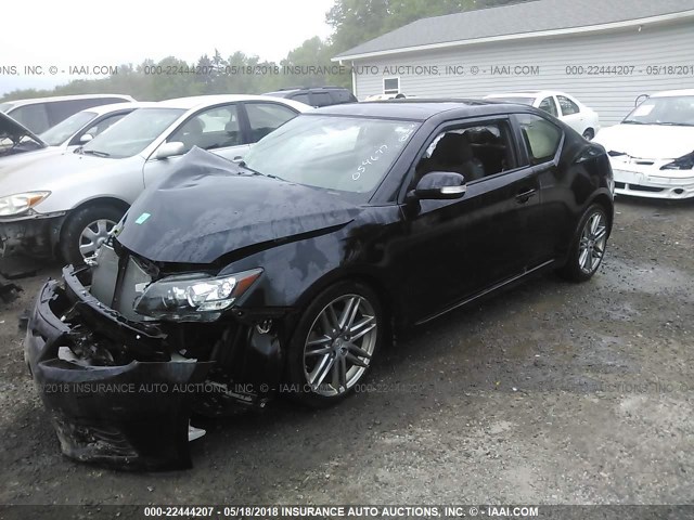 JTKJF5C70D3054677 - 2013 TOYOTA SCION TC 黑色 照片 2