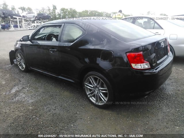 JTKJF5C70D3054677 - 2013 TOYOTA SCION TC 黑色 照片 3