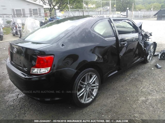 JTKJF5C70D3054677 - 2013 TOYOTA SCION TC 黑色 照片 4