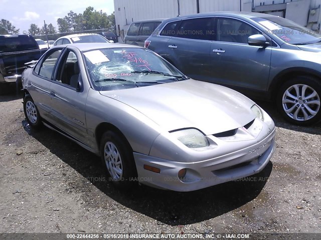 1G2JB524527429080 - 2002 PONTIAC SUNFIRE SE GOLD photo 1