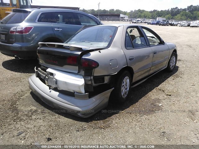 1G2JB524527429080 - 2002 PONTIAC SUNFIRE SE GOLD photo 4