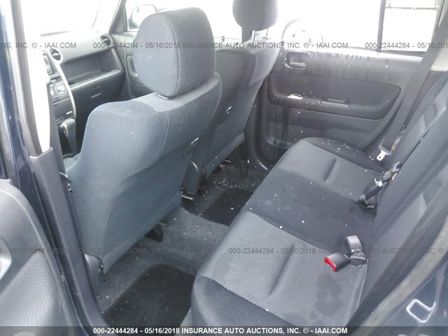JTLKT324164082568 - 2006 TOYOTA SCION XB BLUE photo 8