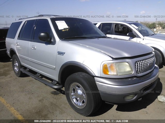 1FMPU16L1YLC18335 - 2000 FORD EXPEDITION XLT SILVER photo 1